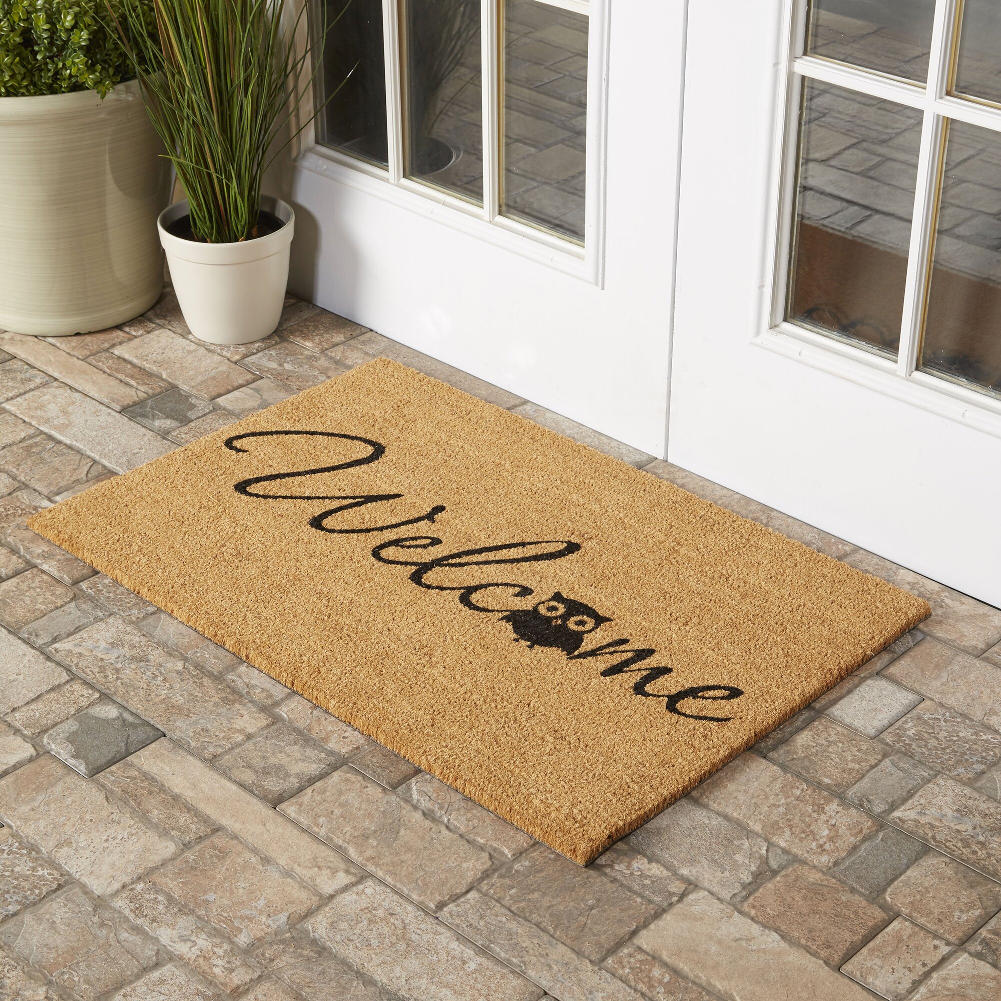 Owl Welcome Doormat & Reviews | Joss & Main